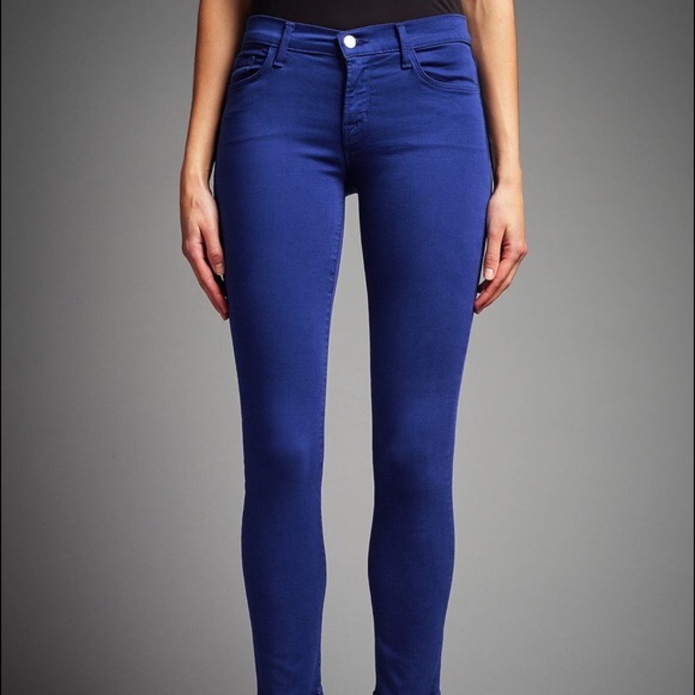 J Brand Cropped Rail Jeans 27